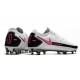 Zapatos de Fútbol Nike Phantom GT Elite FG -Blanco Rosa Negro