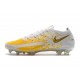 Zapatos de Fútbol Nike Phantom GT Elite FG - Blanco Oro