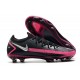 Zapatos Fútbol Nike Phantom GT Elite FG -Negro Plateado Explosión Rosa
