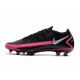 Zapatos Fútbol Nike Phantom GT Elite FG -Negro Plateado Explosión Rosa