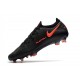 Zapatos de Fútbol Nike Phantom GT Elite FG - Negro Rojo Chile Gris