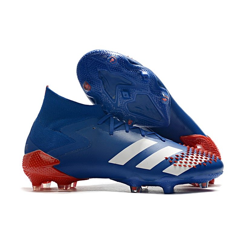 adidas predator azules y blancas