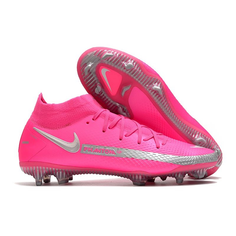 Nike Phantom Generative Texture GT Elite DF FG Rosa Plata