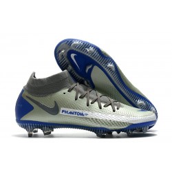 Nike Phantom Generative Texture GT Elite DF FG Gris Azul