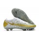 Nike Zapatillas Phantom GT Elite FG Blanco Oro