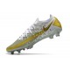 Nike Zapatillas Phantom GT Elite FG Blanco Oro