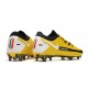 Zapatos de Fútbol Nike Phantom GT Elite FG - Amarillo Negro Blanco