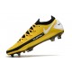 Zapatos de Fútbol Nike Phantom GT Elite FG - Amarillo Negro Blanco