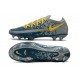 Nike Zapatillas Phantom GT Elite FG Azul Gris Amarillo