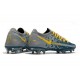 Nike Zapatillas Phantom GT Elite FG Azul Gris Amarillo