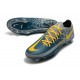 Nike Zapatillas Phantom GT Elite FG Azul Gris Amarillo