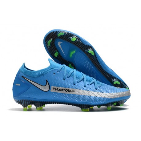 Nike Zapatillas Phantom GT Elite FG Azul Plata