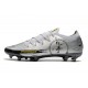 Nike Zapatillas Phantom Scorpion Elite FG Plata Negro