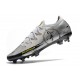 Nike Zapatillas Phantom Scorpion Elite FG Plata Negro