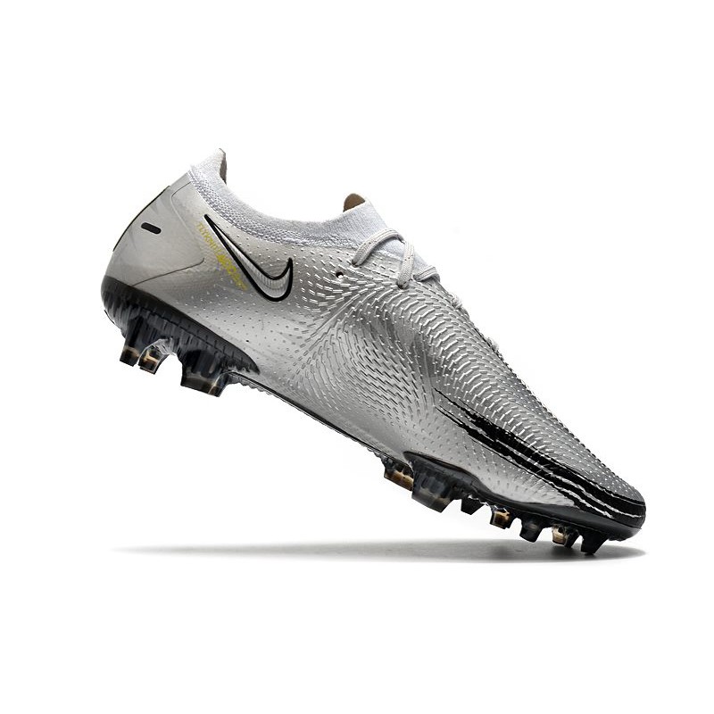 Nike Zapatillas Phantom Scorpion Elite FG Plata Negro