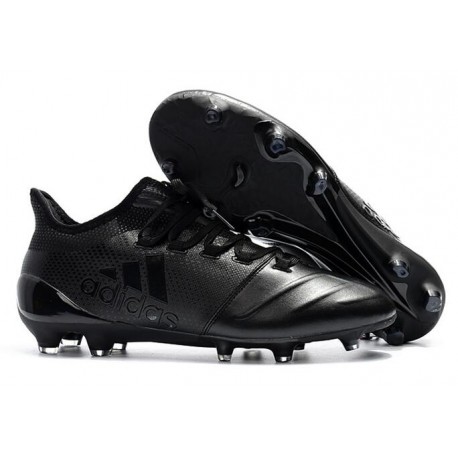 Botas de fútbol adidas X 17+ Purespeed FG Negro