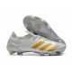 adidas Botas Predator Mutator 20.1 Low FG Blanco Dorado metalizado