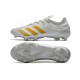 adidas Botas Predator Mutator 20.1 Low FG Blanco Dorado metalizado