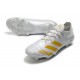 adidas Botas Predator Mutator 20.1 Low FG Blanco Dorado metalizado