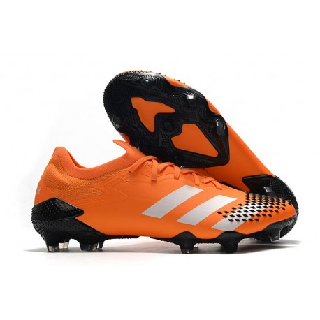 Zapatillas Fútbol adidas Predator Mutator 20.1 Low FG Pop Blanco Negro