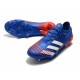 Zapatillas Fútbol adidas Predator Mutator 20.1 Low FG Azul Blanco Rojo