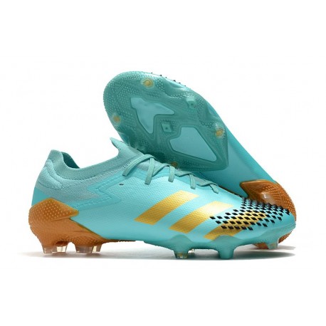 Zapatillas de Fútbol adidas Predator Mutator 20.1 Low FG Azul Oro