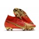 Ronaldo Nike Mercurial Superfly VII Elite DF FG CR100 Rojo Oro