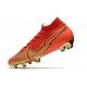 Ronaldo Nike Mercurial Superfly VII Elite DF FG CR100 Rojo Oro