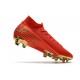 Ronaldo Nike Mercurial Superfly VII Elite DF FG CR100 Rojo Oro