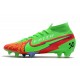 Bota Nike Mercurial Superfly VII Elite DF FG Verde Rojo