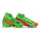 Bota Nike Mercurial Superfly VII Elite DF FG Verde Rojo