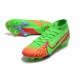 Bota Nike Mercurial Superfly VII Elite DF FG Verde Rojo