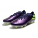 Bota de fútbol adidas Nemeziz 19.1 FG - Violeta Verde
