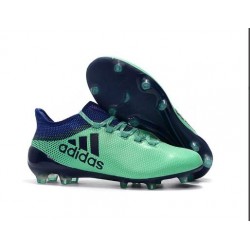 adidas X 17+ Purespeed FG Zapatillas de Futbol - Verde Negro