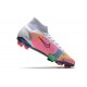 Nike Botas Mercurial Superfly VIII Elite FG Blanco Platino Rosa