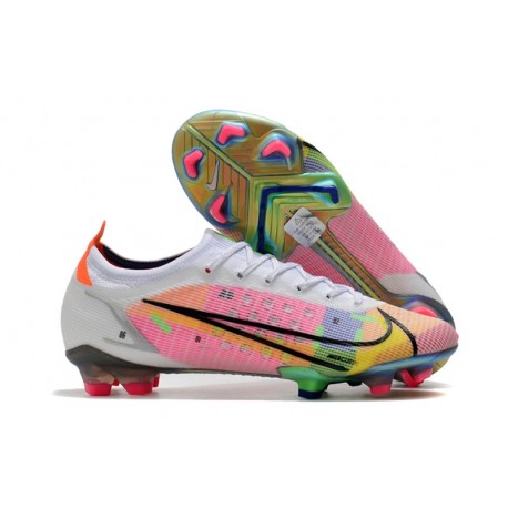 Zapatillas Nike Mercurial Vapor XIV Elite FG Blanco Platino Rosa