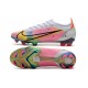 Zapatillas Nike Mercurial Vapor XIV Elite FG Blanco Platino Rosa