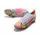 Zapatillas Nike Mercurial Vapor XIV Elite FG Blanco Platino Rosa