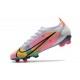 Zapatillas Nike Mercurial Vapor XIV Elite FG Blanco Platino Rosa