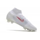 Nike Botas Mercurial Superfly VIII Elite FG Blanco Rojo