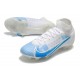 Zapatos Nike Mercurial Superfly 8 Elite FG Blanco Azul
