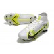 Zapatos Nike Mercurial Superfly 8 Elite FG Blanco Negro Metálico Plateado