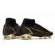 Nike Botas Mercurial Superfly VIII Elite FG Negro Oro