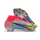 Zapatos Nike Mercurial Superfly 8 Elite FG Rosa Azul Verde