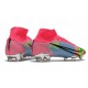 Zapatos Nike Mercurial Superfly 8 Elite FG Rosa Azul Verde