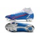 Zapatos Nike Mercurial Superfly 8 Elite FG Azul Blanco Rojo
