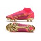 Nike Botas Mercurial Superfly VIII Elite FG Rojo Negro Oro