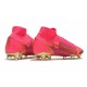 Nike Botas Mercurial Superfly VIII Elite FG Rojo Negro Oro