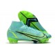 Zapatos Nike Mercurial Superfly 8 Elite FG IMPULSE PACK Turquesa Lima
