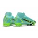Zapatos Nike Mercurial Superfly 8 Elite FG IMPULSE PACK Turquesa Lima